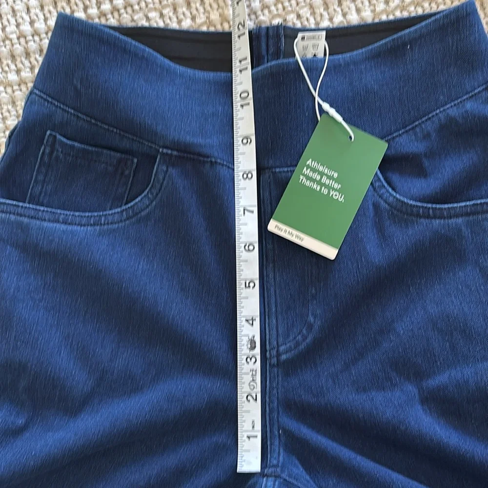 Halara Flex High-Waisted Stretchy Knit Jeans - Picture 8 of 10